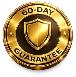 60 day guarantee badge