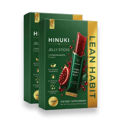 Hinuki Lean Habit Jelly 2 boxes